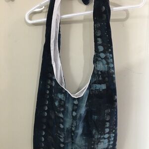 Stylish Blue Tie-Dye Women's Bag